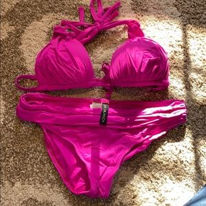 Awesome Fuchsia La Blanca bikini